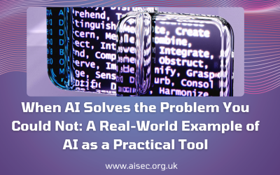 When AI Solves the Problem You Could Not: A Real-World Example of AI as a Practical Tool